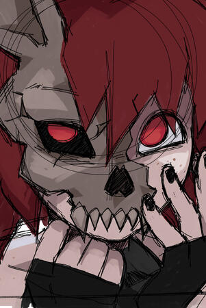 Being the only human on an alien planet, Manik grapples with what's left of her humanity, and as a mortal infected with a flesh eating black magic she's a wild card with nothing to lose.